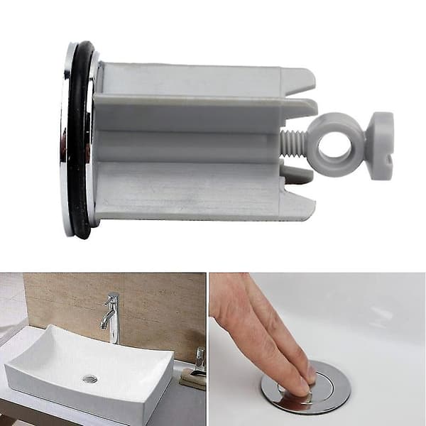 40 mm køkkenvaskprop, bidet, afløb, badeværelsesvask, forkromede tilbehør