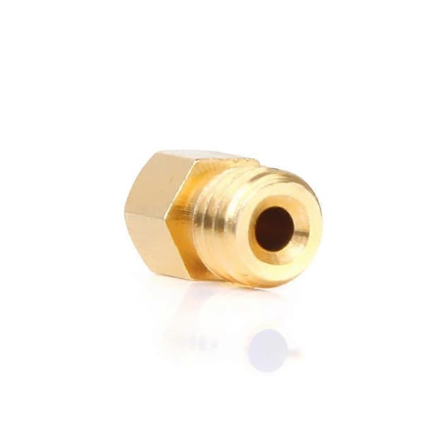 4x 0.2+0.3+0.4+0.5mm Ekstruder Dyse Printhoved til MK8 Reprap 3D Printer