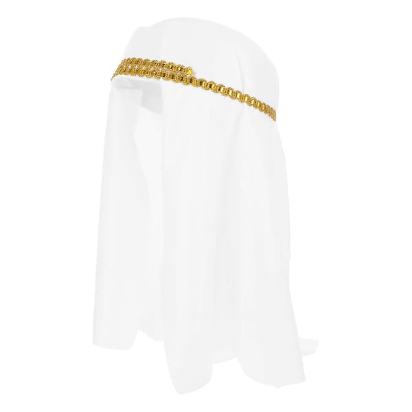 Hodeplagg til fest, elegant arabisk-inspirert hatt for festlige sammenkomster og rollespill