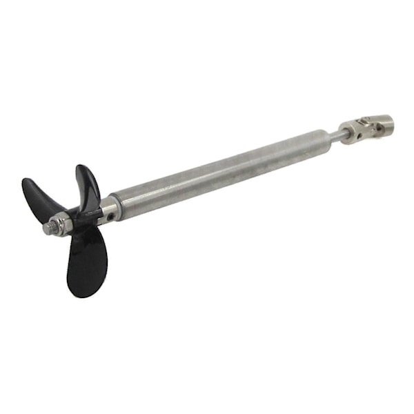 Rostfritt Stål RC Båt Drivaxel Monteringssats 130mm Axel Tillbehör 4mm-Yvan