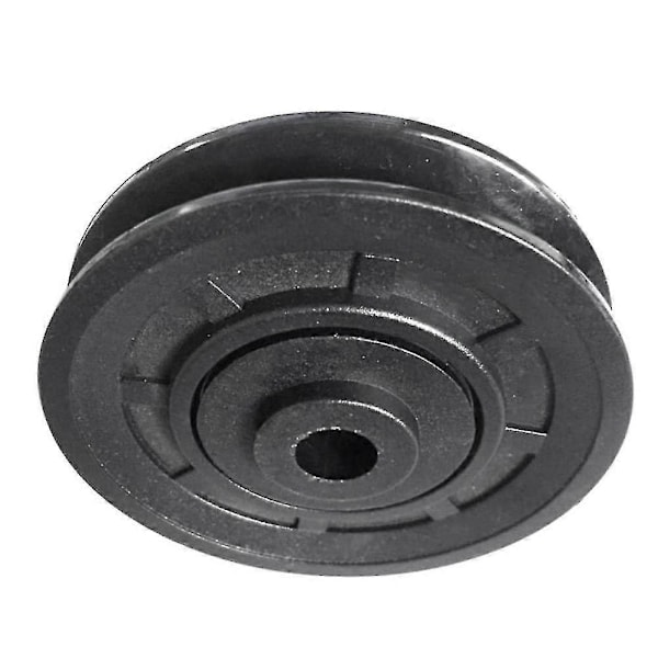 4 stk. Universal 70 mm Diameter Slidstærk Leje Trisse Hjul Kabel Gymnastikdel - Fremragende