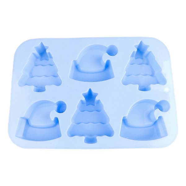 Julekageforme Silikonebageform 25,3X17,3X2,5Cm DIY Til Jul 1 Pakke