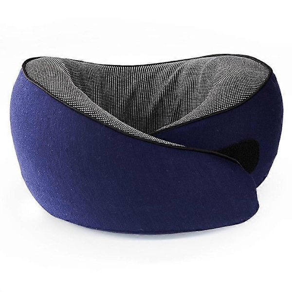 U-formet pute memory foam nakkepute grenseoverskridende sakte rebound bilreise nakke nakkepute spot engros nakke U-formet pute WD blomst grå Velcr