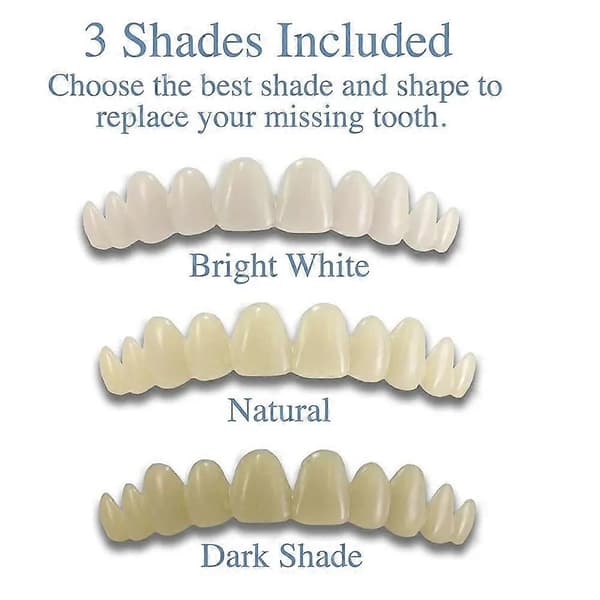 MULTI-SHADE INSTANT Midlertidig SMILE ERSTATNINGSTANNSETT