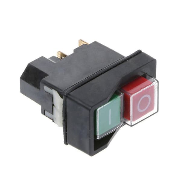 Elektromagnetiska tryckknappsbrytare 4-stift Kld-28 Vattentät tryckknappsbrytare