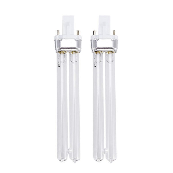 2 stk. 11w Ultraviolet UV Desinfektionslamper UV Steriliseringspærer til Sterilisator Akvarium