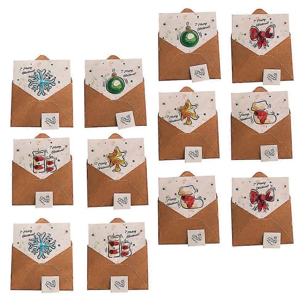 Bedårande Juldesign för Present Rektangulär 12-pack