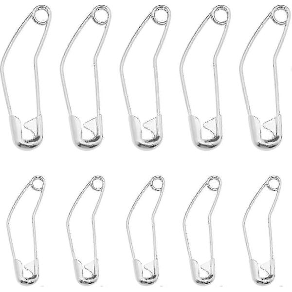100 st Böjda Säkerhetsnålar Böjda Säkerhetsnålar Quiltningsnålar Böjda Tråckelnålar Kontorstillbehör (28mm)