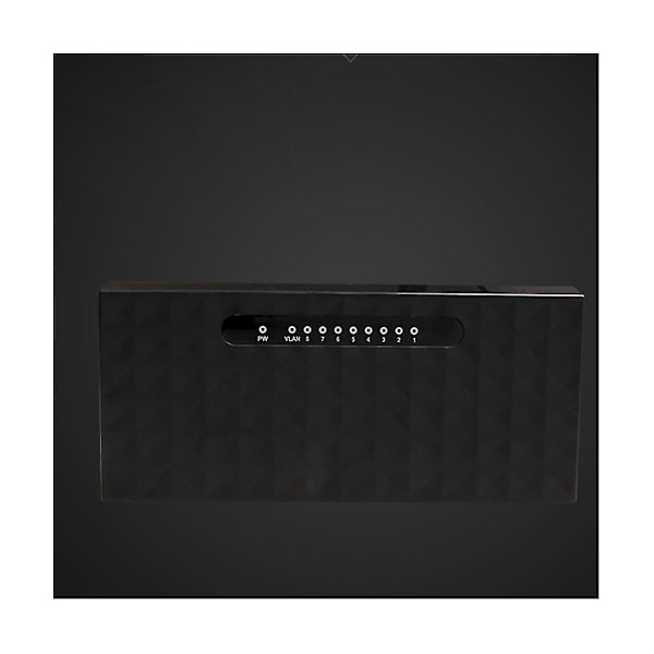 8-porttinen Ethernet Smart Switcher High Performance 1000mbps Verkkokytkin Rj45 Hub Internet Injector E