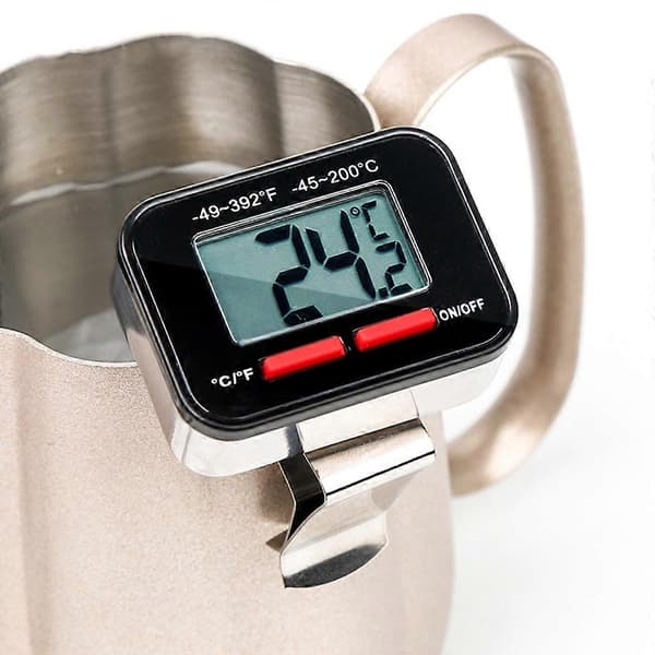 Melk Kaffe Espresso Termometer Rengjøring Hånddrypp Hånddrypp Kjele Termometer