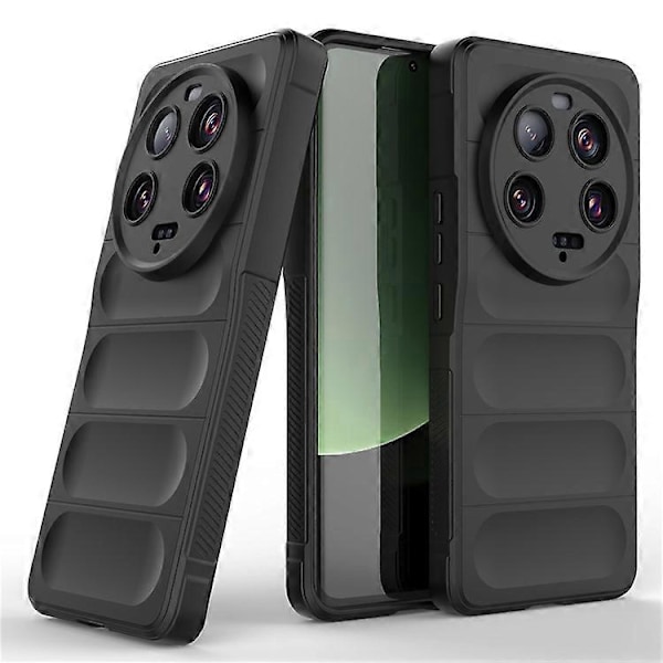 Yhteensopiva Xiaomi 13 Ultra pehmeä TPU-puhelinkotelo pudotussuojattu suojakuori Black