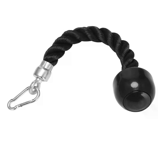 Kraftig Triceps Pull Down Enkelt Rep med Snap Hook Fitness Tillbehör Kabelmaskin Pulldown Rep för Hemmagym