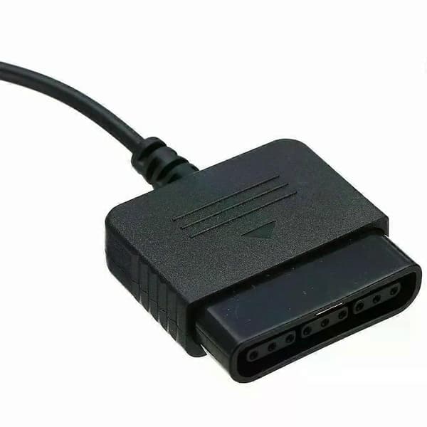 1 stk. USB-adapter PS2 til PS3 PC-videokonverter til spilcontroller Høj kvalitet Holdbart spiltilbehør