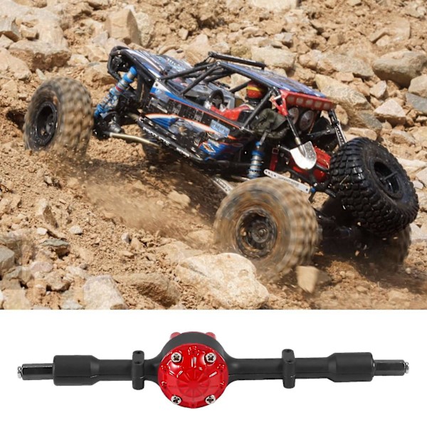1 Sett Metall Bakaksel med Stålgear For D12 B14 B24 B16 B36 C14 C24 C34 C44 Rc Bil Oppgradering