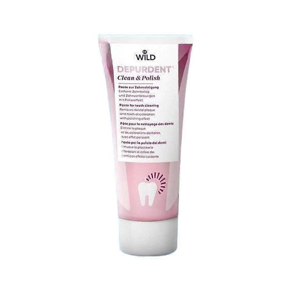 Diamantstoft Tandkräm - Rosa, 75ml, Polerande Formula, Tar Bort Te- & Rökfläckar