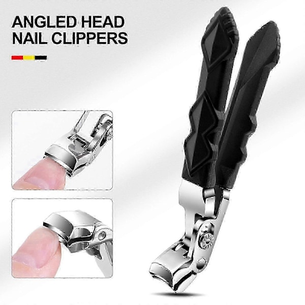 Sherum Clipmaster Pro, Ergonomisk Vinklet Hoved Senior Negleklipper, Store Vinklede Hoved Klippere Hot