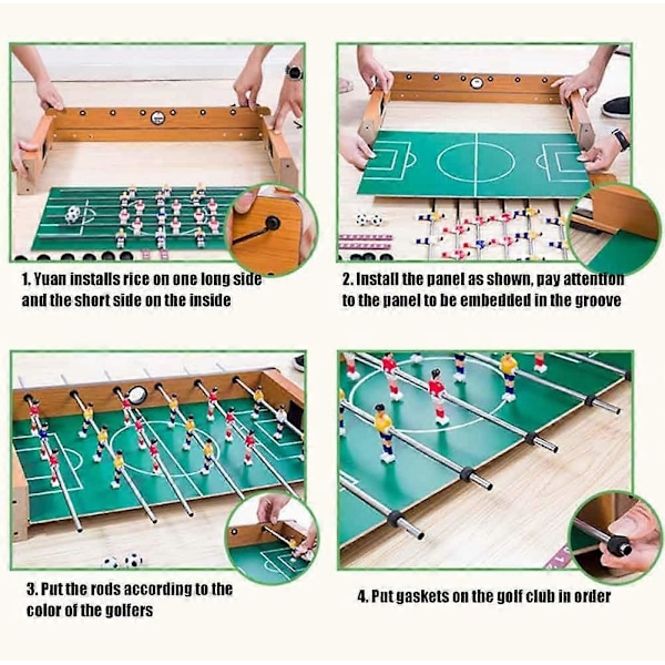 Bordfodbold, Mini Bordfodboldbord til Bordplader