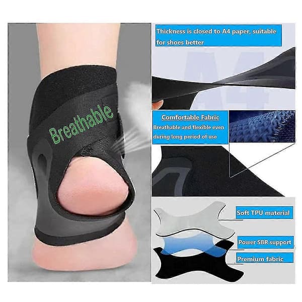 Ankelstøtte til Achilles Tendinitis, Smertelindring L