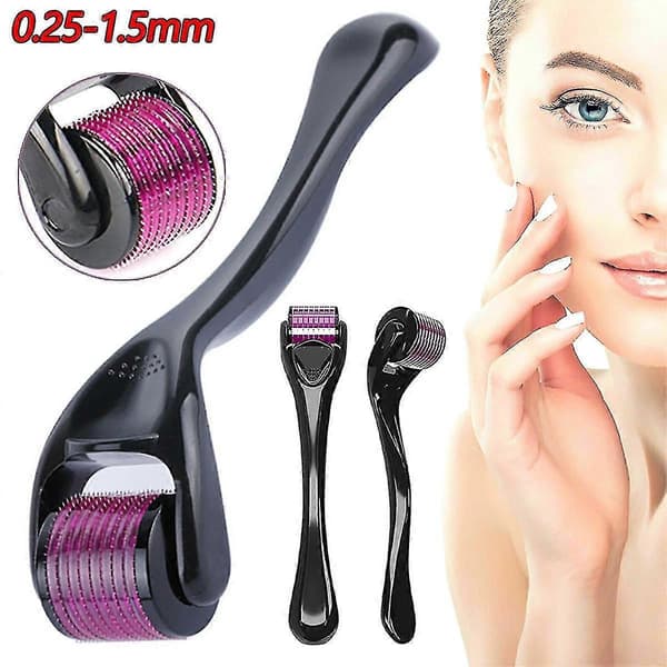 Derma Roller Titanium 540 Micro Needle Dermaroller Anti-aging Ärr Hud