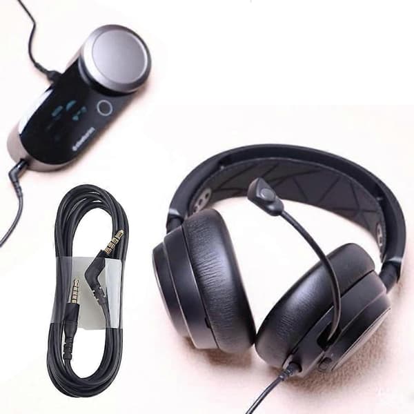 Erstatnings stereo lydkabel forlengelseskabel for SteelSeries Arctis Nova Pro