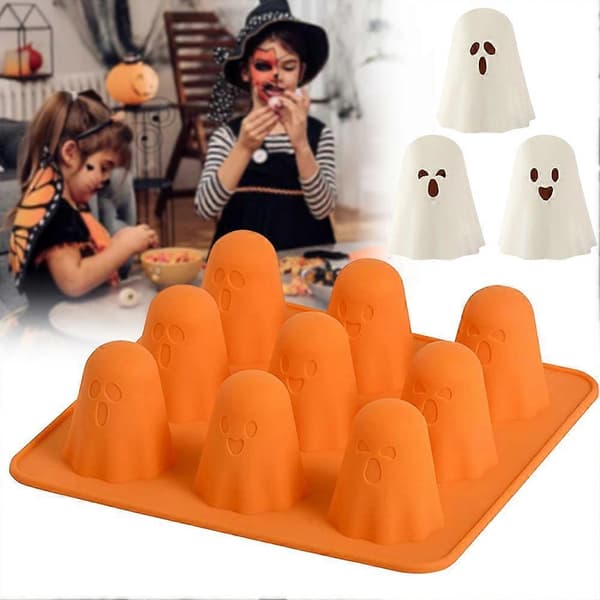 Non-stick 3D chokoladeforme, nem afstøbning, fleksible bageforme til DIY resin