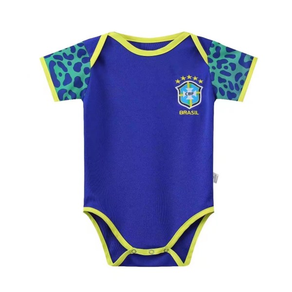 VM baby Brasilien Mexiko Argentina BB baby jumpsuit Brazil away Size 9 (6-12 months)
