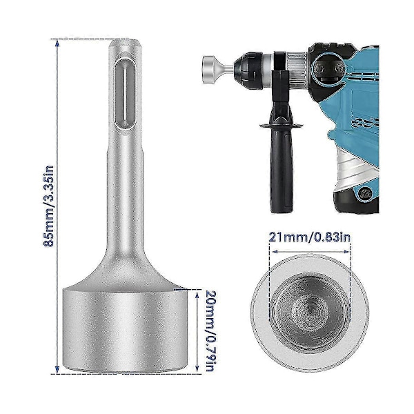 Sds-plus T Stolpe Jordspyd Driver, Bor Driver Holdbar Hammer Bor Stang Konverter Til Hammer Bor Jordingsspyd D Y