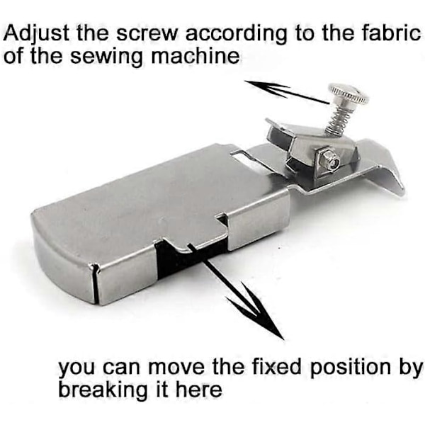 Magnetisk Sömnadsguide Sybehör Quiltningstillbehör, Symaskin Multifunktionell Fixerad Mätverktyg Sömnadsguide DIY Hantverksverktyg (1 st)