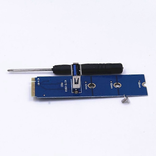 til M.2 til PCI-E X4 USB 3.0 Adapter Riser Card BTC Grafikkort Forlængeradapter