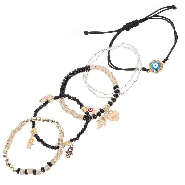 Kvinnor Pärlarmband Multi Lager Modeaccessoar Rund Form 6st
