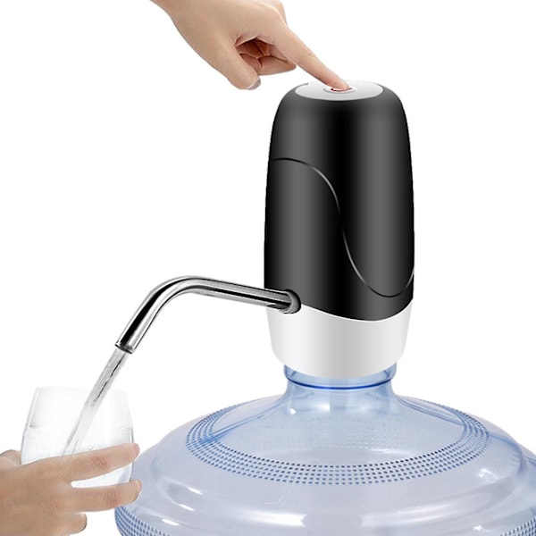 USB-laddning Elektrisk Pumpande Hink Vattenrenare Automatisk Vattendispenser Q