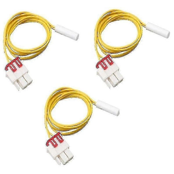 3 st Da32-00006w Kylskåp Avfrostningstemperatursensor Ersättning kompatibel Samsung Ap41336842 Da32-101