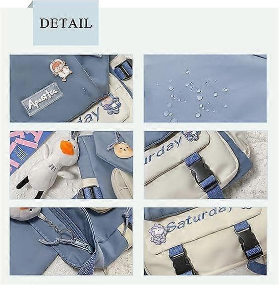 Söt Messenger Väska, Crossbody Väskor för Kvinnor Kawaii Messenger Väskor Plånböcker