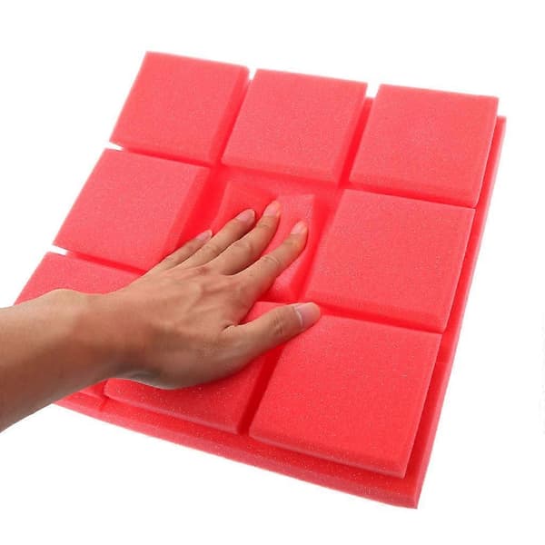 30x30x5cm Lydisolerende Skum Studio Akustisk Lydbehandling Absorptionskile Ti