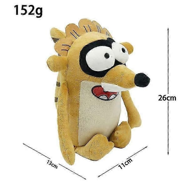 Anime Regular Show Pehmolelu Mordecai Rigby Pehmoiset Pehmonuket Pehmolelut Fanilahja A