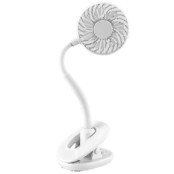 Klips-på-ventilator USB-ventilator, Fleksibel Mini-ventilator Personlig Skrivebordsventilator Tw-Yvan