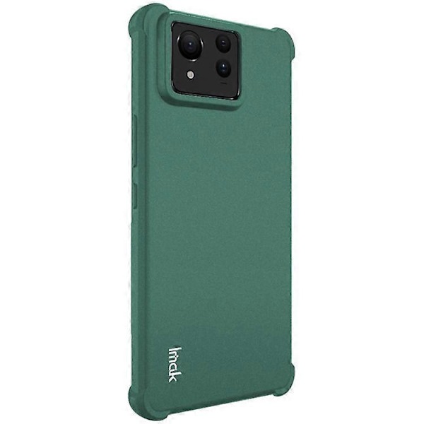 IMAK Kompatibel Med Asus Zenfone 11 Ultra 5G Cover Mat TPU Airbag Stødsikkert Telefon Cover Green