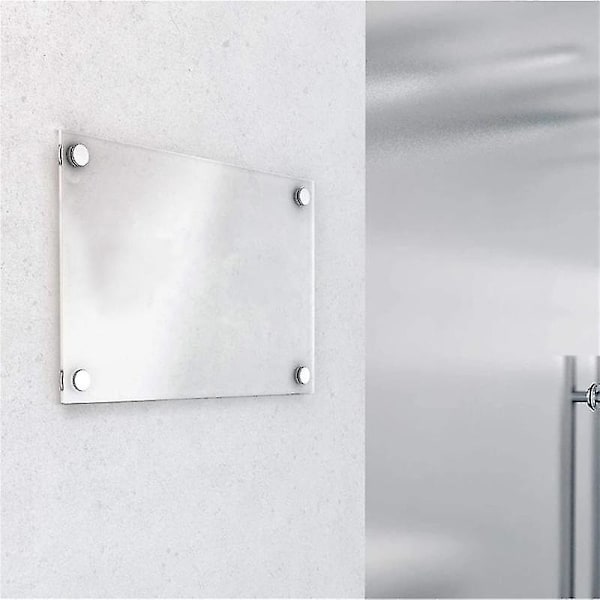 2 Pak Klar Akrylplader 30 x 40 x 0,3 cm (3 mm), Tynd