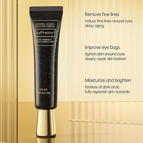 Joypretty Retinol Clock-back Øjencreme Anti-rynke Reducerer Kragefødder