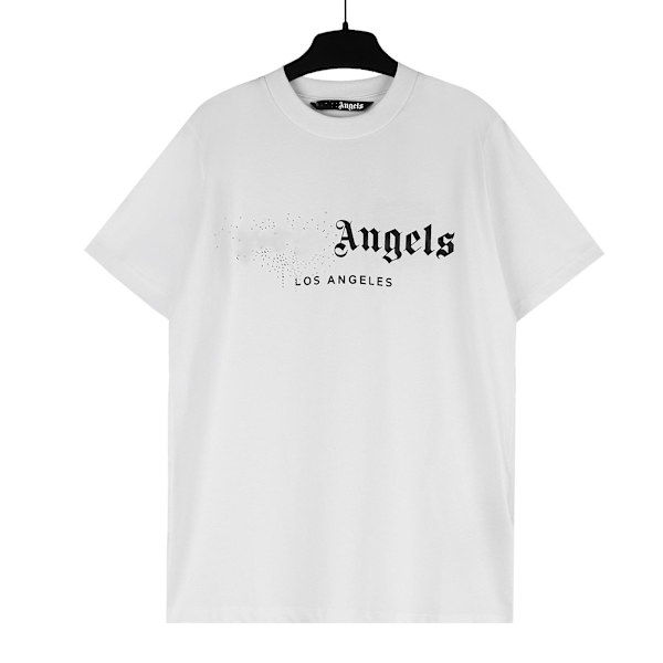 Angels 23ss Miesten naisten pariskunta T-paidat, print T-paita Casual pyöreäkaula-aukkoinen lyhythihainen paita nuorille 8 Eur Size L