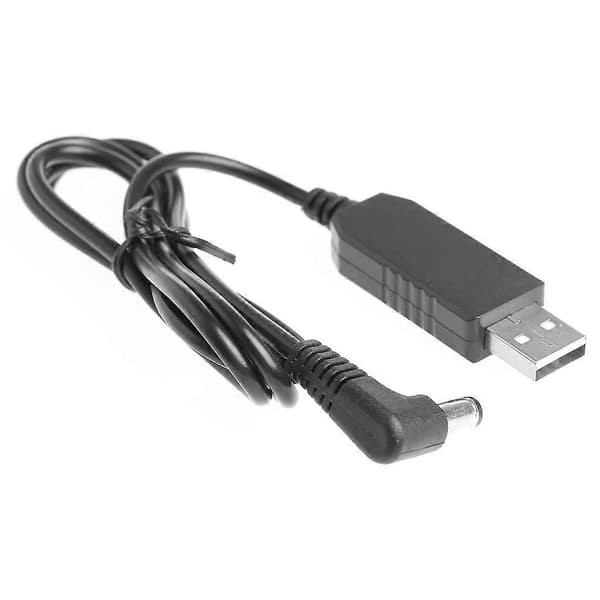 USB til DC 5.5mm Strømledning 5V Barrel Jack Ladeledning for DC Strømkabel C