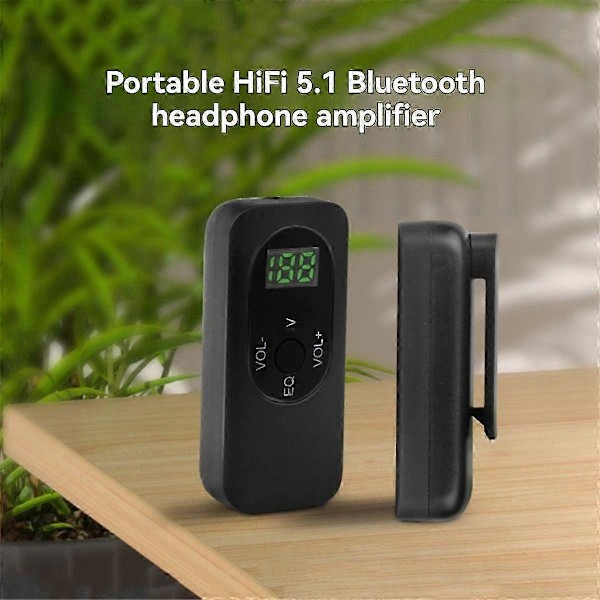 5.1 Bluetooth Receiver Adapter Lavalier Bluetooth Receiver til Hovedtelefoner Højttalere Bil Hjem Stereoanlæg