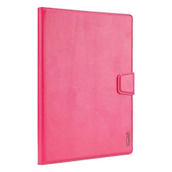HANMAN Mill Series Kompatibel med iPad Pro 11-tommer (2018) / (2020) / (2021) / iPad Air (2020) / (2022) Stødsikkert PU Læder Cover Pink