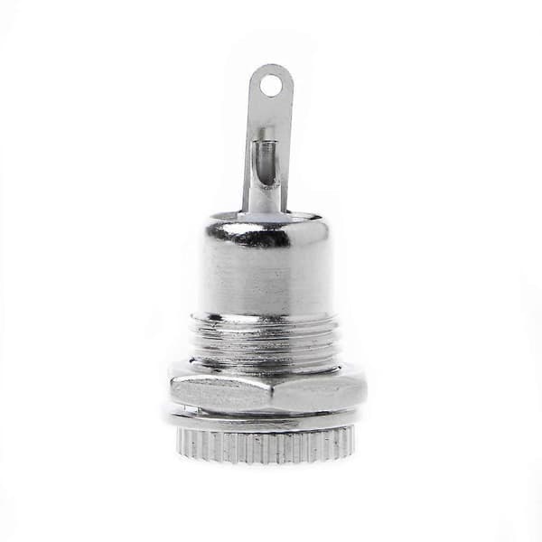 5,5 mm x 2,1 mm DC strømstik hun panelmonteringsstik