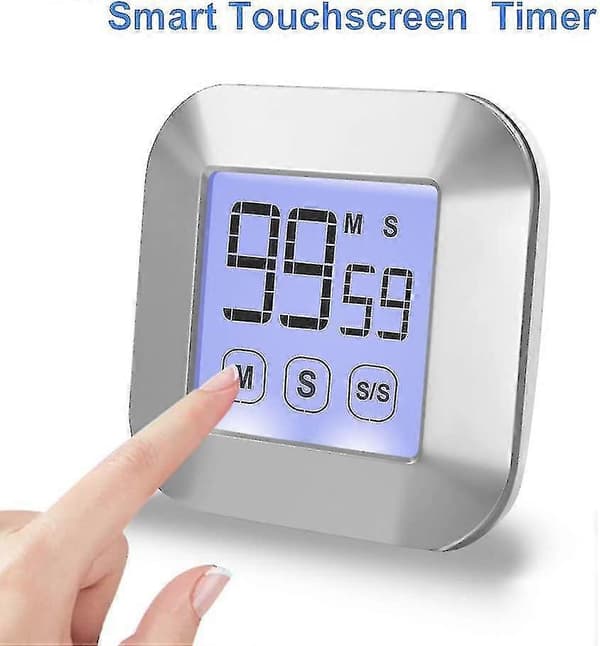 Køkken Timer Touch Screen Digital Madlavning