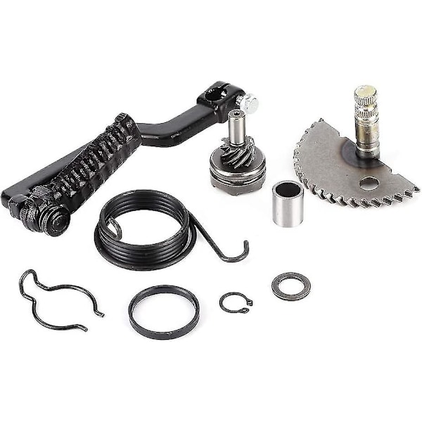 Motorcykel Startspak Axel Kit, moped Kick Start Spak Axel Växel Monteringssats Passar För Gy6 49cc 50cc 80cc 100cc Scooter 8st)
