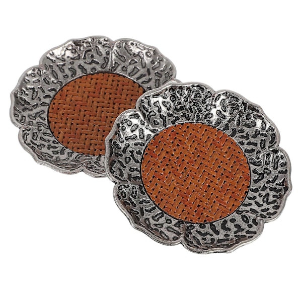 Teacup Pads Hemmabruk Flerfärgad Lotus Underlägg Bordskydd 2st