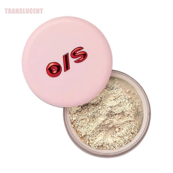 Cujmh Translucent Setting Powder, Matt løst pudder for poreutjevning og lysnende under-øye makeup