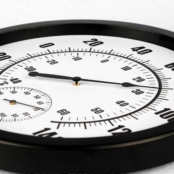 Termometer Indendørs Udendørs 10\" Diameter Terrasse Stort Vægtermometer Hygrometer