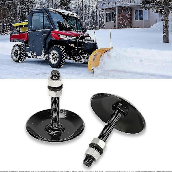 Plov Ski Sko Plov Ski Sko Metal 2 stk. Sneplovsblad Ski Sko Sæt Stål 2873423 Udskiftning til Polaris Atv Utv